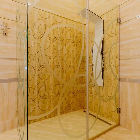 Luxury With Balcony And Sauna Apartment *